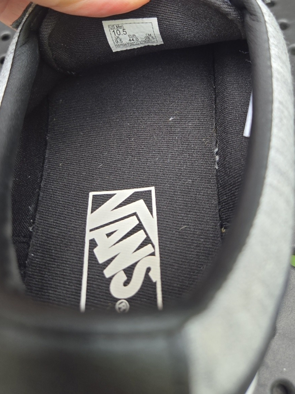Vans Atwood Low-Top Heather Gray & Black Skate Shoes Men’s 10.5 - Picture 6 of 8